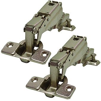 Pair of 165º Sprung Concealed Hinges 35mm