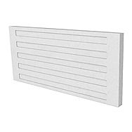 Vitcas Accumulation Fireboard Stripe Pattern ACC White