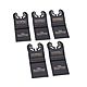 Faithfull 5 Piece 32mm 1-1/4&quot; Flush Cut Multi-Tool Bi-Metal Blades