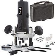 Trend T4EK/T4ELK Variable Speed 1/4" Plunge Router