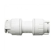 Polyfit Demountable Straight Connector 15mm White