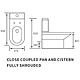 Laurus Close Coupled WC And Seat