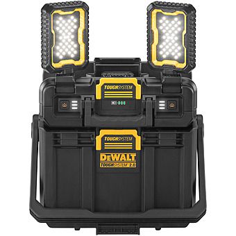 DeWalt DWST08061-1 18V XR Adjustable Dual Work Light with Storage For ToughSystem 2.0 (Half Width)