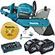 Makita CE002GT201 80Vmax XGT (2x40V) Cordless 355mm Cut Off Saw (Dry) Disc Cutter With 2 x 5.0Ah Batteries