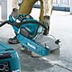 Makita CE002GT201 80Vmax XGT (2x40V) Cordless 355mm Cut Off Saw (Dry) Disc Cutter With 2 x 5.0Ah Batteries