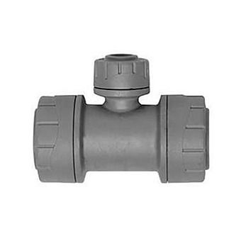 Polyplumb Reducing Tee 15mm x 15mm x 10mm