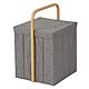 Cotswold Single Grey Bamboo Laundry Hamper