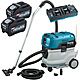 Makita VC006GMT21 80Vmax (2x 40Vmax) XGT Wet/Dry Dust Extractor Vacuum M-Class 2 x 5.0Ah Batteries