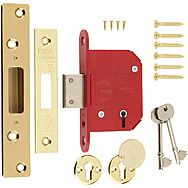 ERA High Security British Standard Door Lock 2.5" Brass