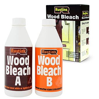 Rustins Wood Bleach 500ml Set