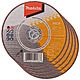 Makita D-74815-5 5 Pack 76mm Inox Cut Off Wheels For Stainless Steel Metal (Fits DMC300)