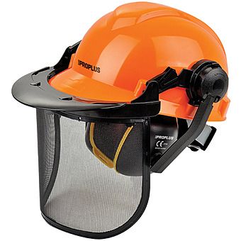 ProPlus Forestry Helmet/Face Shield/Ear Muffs Kit