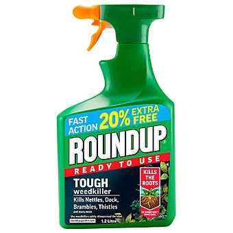 Roundup Fast Action Tough Weedkiller 1.2L