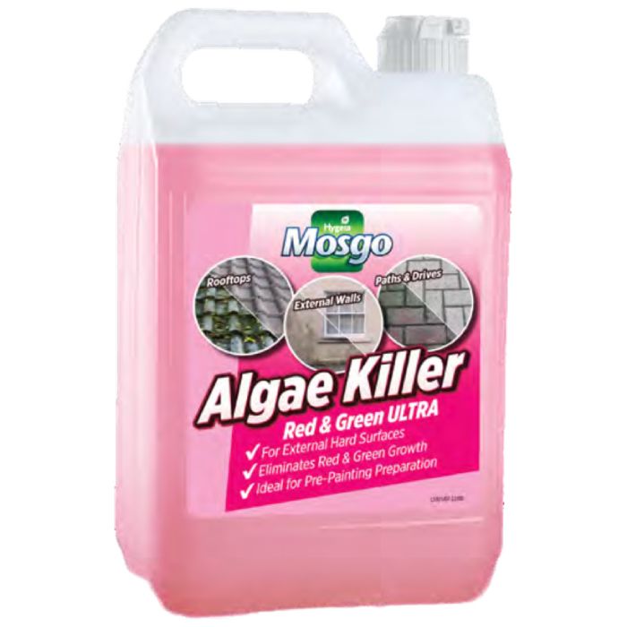Mosgo Algae Killer Red & Green Ultra Cleaner 5L with Free 5L Pressure ...