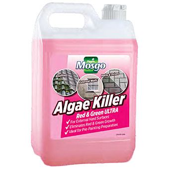 Hygeia Mosgo Algae Killer Red & Green Ultra Cleaner 5L with Free 5L Pressure Sprayer