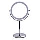 Iris Chrome LED USB Vanity Mirror