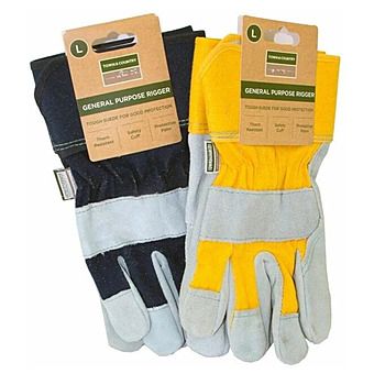 Town & Country Rigger Gloves Twin Pack Men's