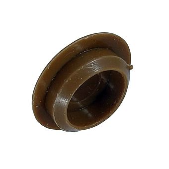 Brown Screw Hole Cover Caps 10mm 20 Pack