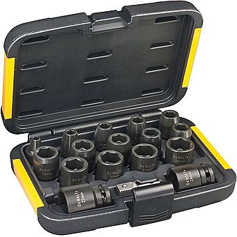 DeWalt 17 Piece 1/2" Impact Socket Set DT7506