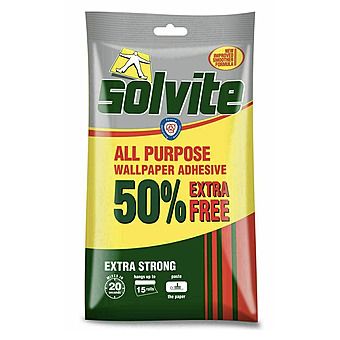 Solvite Wallpaper Adhesive - up to 15 Rolls