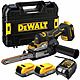 DeWalt DCM200E2T 18V Bandfile Filing Belt Sander 457mm x 13mm &amp; 2x 1.7Ah PowerStack Batteries