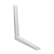 Timco Mitred Shelf Bracket - White