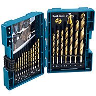 Makita 19 Piece HSS Metal Drill Bit Set 1-10mm D-67527