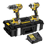 Dewalt DCK266P2 18V XR Twinpack DCD796 & DCF887 with 2 x 5.0Ah Batteries