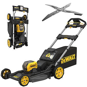 Picture of DeWalt DCMWP500N 54V XR FlexVolt 53cm Steel Deck Push Lawn Mower Body Only Lawnmower