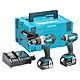 Makita DLX2145TJ 18V Cordless Combi Drill &amp; Impact Driver Twin Pack 2 x 5.0Ah Batteries