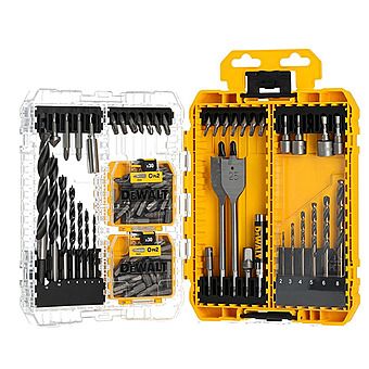 DeWalt DT70784 Black and Gold Speed Tip 100 Piece Drill and Screwdriver Bit Set in ToughCase+