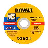DeWalt DT20594 125mm Metal/Inox Bonded Cutting Disc