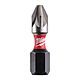 Milwaukee 25 Pack Shockwave PZ2 25mm Screwdriver Bits | 4932472041