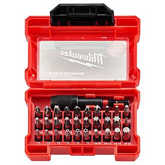 Milwaukee 31 Piece Shockwave Screwdriving Bit Set | 4932472060