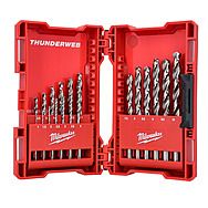 Milwaukee Thunderweb 19 Piece HSS Ground Metal Drill Set 1-10mm | 4932352374