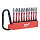 Milwaukee 10 Piece Shockwave Screwdriving Bit Set with Carabiner | 4932492939 