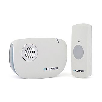 Lloytron Premium Wireless Flashing Battery Powered Doorbell