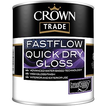 Picture of Crown Fastflow Quick Dry Gloss Paint