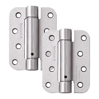 Single Action Fire Rated Spring Hinge 100 x 75mm Pair