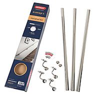 Rothley 3.6m Handrail Kit | Polished Steel