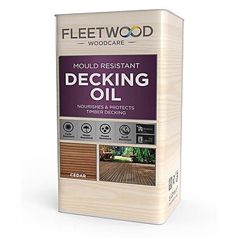 Fleetwood Decking Oil Natural 5L