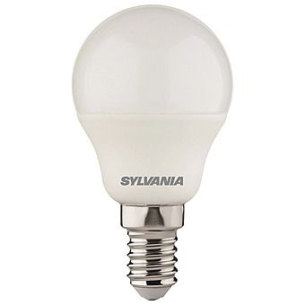 Sylvania 6.5W = 60W Warm White LED Light Bulb 806lm Golf Ball Round E14