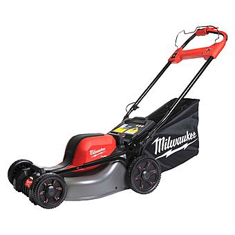 Milwaukee M18 F2LM46-0 46cm Lawn Mower 36V (2x18V) FUEL Dual Battery Self Propelled Lawnmower Body Only | 4933492010