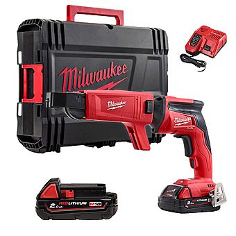 Picture of Milwaukee M18 FSGC-202X 18V FUEL Collated Drywall Screwdriver 2 x 2.0Ah Batteries | 4933459200