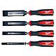 Milwaukee Bevelled Edge Chisels 4 Piece Set | 4932479897