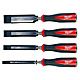 Milwaukee Bevelled Edge Chisels 4 Piece Set | 4932479897