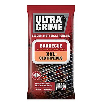 Ultra Grime Life Barbecue Cloth Wipes 30 Pack