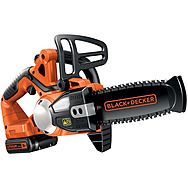 Black & Decker GKC1820L20 18V Cordless 20cm Chainsaw 2.0Ah Battery