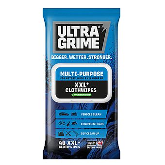 Ultra Grime Life Multi-Purpose Original Cloth Wipes XXL 40 Pack