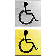 Disabled Toilet Sign 122 x 120mm